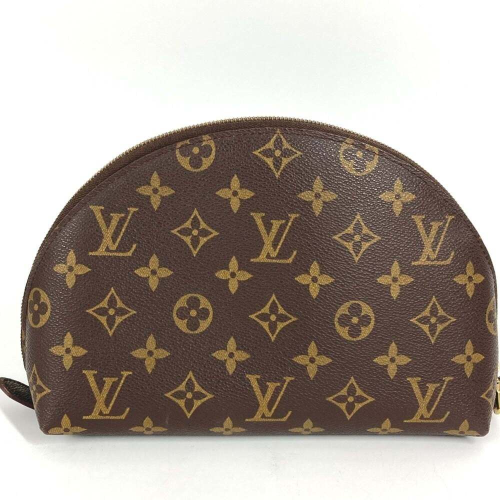LOUIS VUITTON Brown Monogram Canvas Pouch - Picture 4 of 12